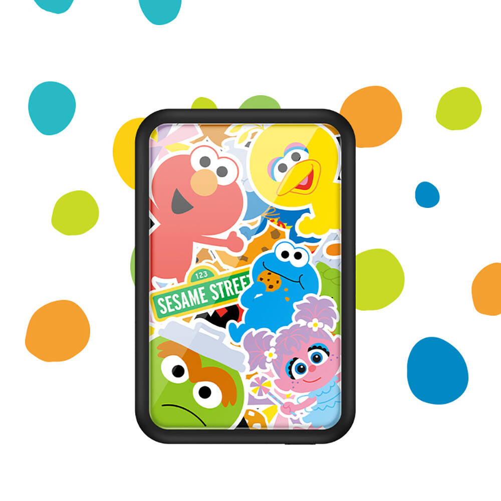 Casebang MP12 Battery Pack Sesame Street Serisi Kablosuz Taşınabilir Powerbank 6000mAh Casebang MP12 Battery Pack Sesame Street Serisi Kablosuz Taşınabilir Powerbank 6000mAh
